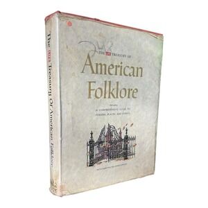 1961 The Life Treasury of American Folklore HB DJ Ex Library Illustrated Stories